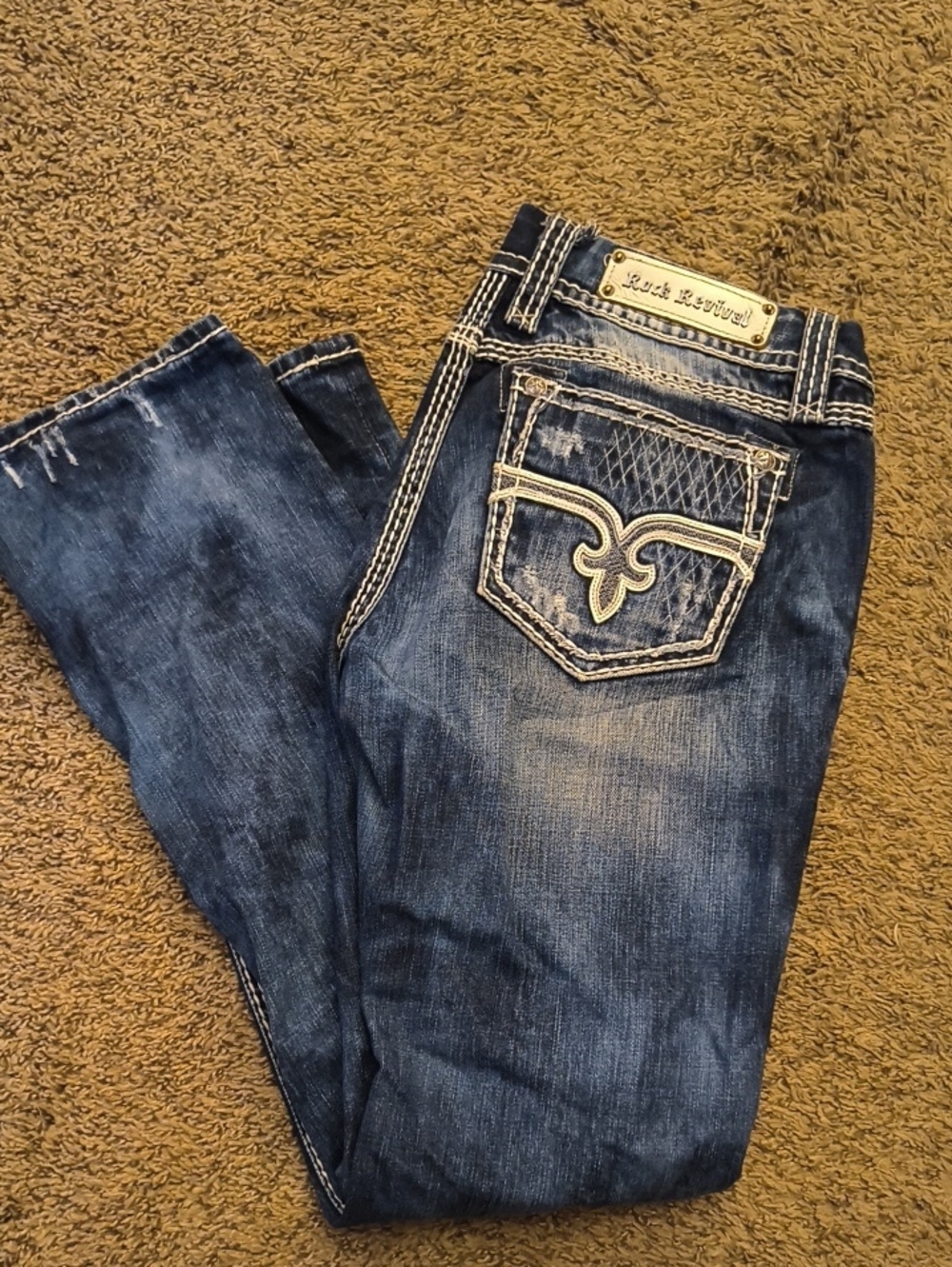 Rock Revival Strait Cut Jeans